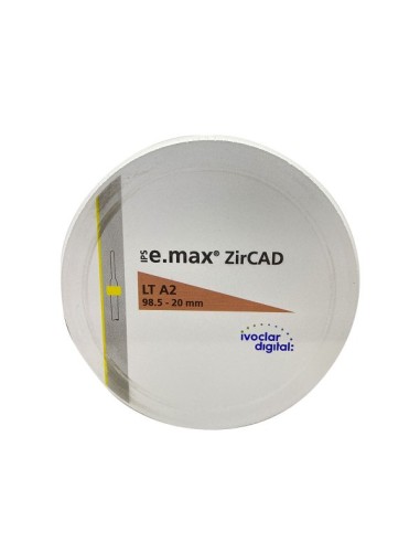 Disco E.Max ZirCAD LT 98.5 - 20 mm