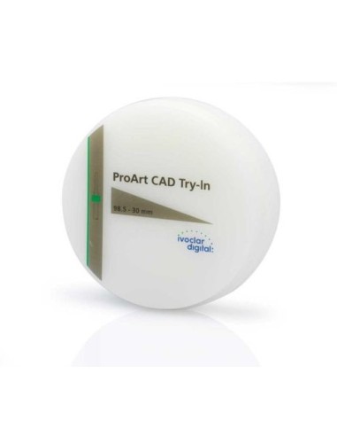 Disco ProArt CAD Try-in 98.5 - 30 mm - Ivoclar